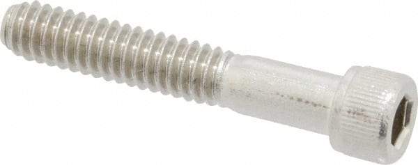 Value Collection - 1/4-20 UNC Hex Socket Drive, Socket Cap Screw - Grade 316 Stainless Steel, 1-1/2" Length Under Head - Eagle Tool & Supply