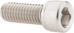 Value Collection - 3/8-16 UNC Hex Socket Drive, Socket Cap Screw - Grade 316 Stainless Steel, Fully Threaded, 1" Length Under Head - Eagle Tool & Supply