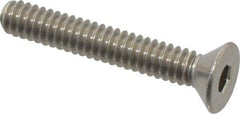 Value Collection - #10-24 UNC Hex Socket Drive, 82° Flat Screw - Grade 18-8 Stainless Steel, 1-1/4" OAL - Eagle Tool & Supply