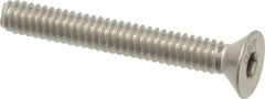 Value Collection - #10-24 UNC Hex Socket Drive, 82° Flat Screw - Grade 18-8 Stainless Steel, 1-1/2" OAL - Eagle Tool & Supply