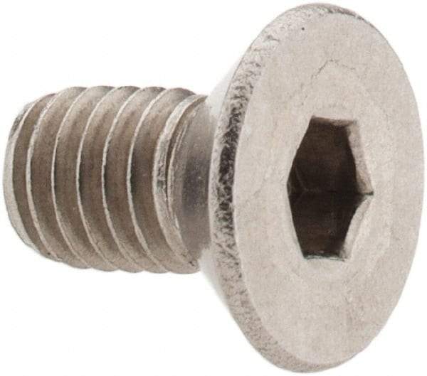 Value Collection - #10-32 UNF Hex Socket Drive, 82° Flat Screw - Grade 18-8 Stainless Steel, 3/8" OAL - Eagle Tool & Supply