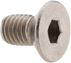 Value Collection - #10-32 UNF Hex Socket Drive, 82° Flat Screw - Grade 18-8 Stainless Steel, 3/8" OAL - Eagle Tool & Supply