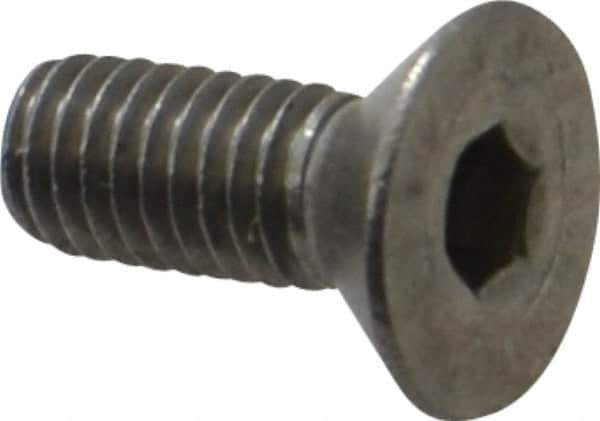 Value Collection - #10-32 UNF Hex Socket Drive, 82° Flat Screw - Grade 18-8 Stainless Steel, 1/2" OAL - Eagle Tool & Supply