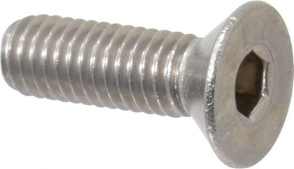 Value Collection - #10-32 UNF Hex Socket Drive, 82° Flat Screw - Grade 18-8 Stainless Steel, 5/8" OAL - Eagle Tool & Supply