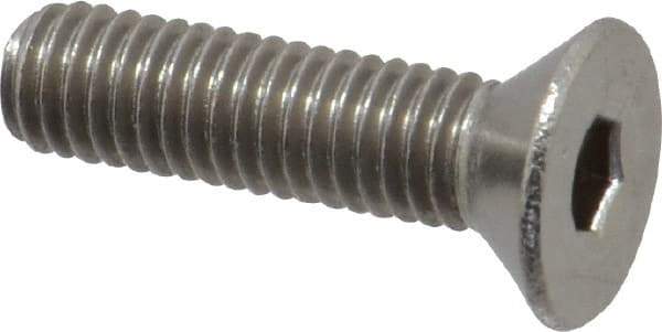 Value Collection - #10-32 UNF Hex Socket Drive, 82° Flat Screw - Grade 18-8 Stainless Steel, 3/4" OAL - Eagle Tool & Supply