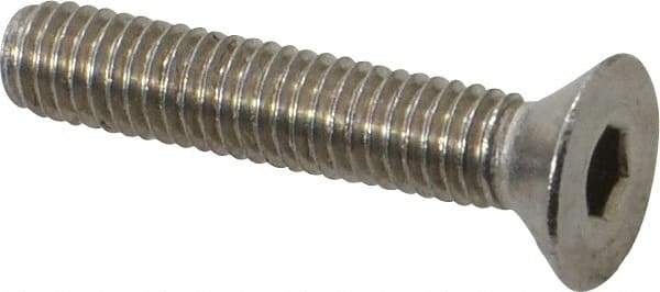 Value Collection - #10-32 UNF Hex Socket Drive, 82° Flat Screw - Grade 18-8 Stainless Steel, 1" OAL - Eagle Tool & Supply