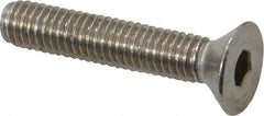 Value Collection - #10-32 UNF Hex Socket Drive, 82° Flat Screw - Grade 18-8 Stainless Steel, 1" OAL - Eagle Tool & Supply