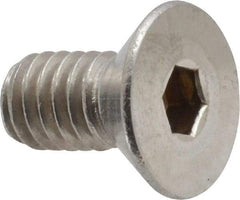 Value Collection - 5/16-18 UNC Hex Socket Drive, 82° Flat Screw - Grade 18-8 Stainless Steel, 5/8" OAL - Eagle Tool & Supply