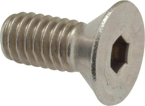 Value Collection - 5/16-18 UNC Hex Socket Drive, 82° Flat Screw - Grade 18-8 Stainless Steel, 3/4" OAL - Eagle Tool & Supply