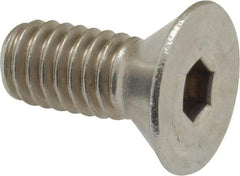 Value Collection - 5/16-18 UNC Hex Socket Drive, 82° Flat Screw - Grade 18-8 Stainless Steel, 3/4" OAL - Eagle Tool & Supply