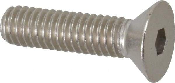 Value Collection - 5/16-18 UNC Hex Socket Drive, 82° Flat Screw - Grade 18-8 Stainless Steel, 1-1/4" OAL - Eagle Tool & Supply