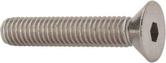 Value Collection - 3/8-16 UNC Hex Socket Drive, 82° Flat Screw - Grade 18-8 Stainless Steel, 2" OAL - Eagle Tool & Supply