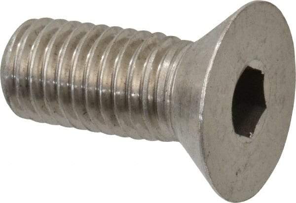 Value Collection - 5/8-11 UNC Hex Socket Drive, 82° Flat Screw - Grade 18-8 Stainless Steel, 1-1/2" OAL - Eagle Tool & Supply