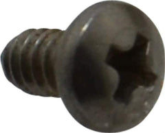 Value Collection - #4-40 UNC, 3/16" Length Under Head Phillips Drive Machine Screw - Pan Head, Grade 18-8 Stainless Steel, Uncoated, Without Washer - Eagle Tool & Supply