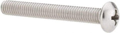 Value Collection - #10-32 UNF, 1-1/2" Length Under Head Phillips Drive Machine Screw - Pan Head, Grade 18-8 Stainless Steel, Uncoated, Without Washer - Eagle Tool & Supply