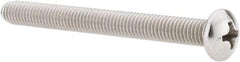 Value Collection - #10-32 UNF, 2" Length Under Head Phillips Drive Machine Screw - Pan Head, Grade 18-8 Stainless Steel, Uncoated, Without Washer - Eagle Tool & Supply