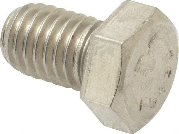 Value Collection - 1/2-13 UNC, 3/4" Length Under Head Hex Head Cap Screw - Grade 18-8 Stainless Steel, 3/4" Hex - Eagle Tool & Supply