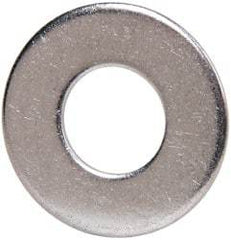 Value Collection - 1/2" Screw, Grade 316 Stainless Steel Standard Flat Washer - 17/32" ID x 1-1/16" OD, 0.095" Thick - Eagle Tool & Supply
