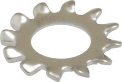 Value Collection - #12 Screw, 0.231" ID, Stainless Steel External Tooth Lock Washer - 0.475" OD, Grade 410 - Eagle Tool & Supply