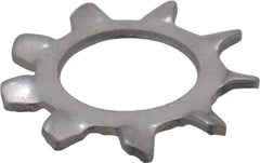 Value Collection - 1/4" Screw, 0.267" ID, Stainless Steel External Tooth Lock Washer - 0.51" OD, Grade 410 - Eagle Tool & Supply
