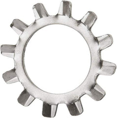 Value Collection - 1/2" Screw, 0.53" ID, Stainless Steel External Tooth Lock Washer - 0.9" OD, Grade 410 - Eagle Tool & Supply