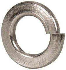 Value Collection - 3/8", 0.094" Thick Split Lock Washer - 316 Stainless Steel, 0.377" Min ID, 0.385" Max ID, 0.04" Min OD, 0.68" Max OD - Eagle Tool & Supply