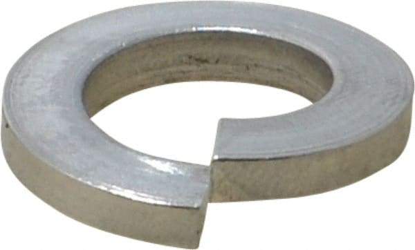 Value Collection - 1/2", 1/8" Thick Split Lock Washer - 316 Stainless Steel, 0.502" Min ID, 0.512" Max ID, 0.056" Min OD, 0.869" Max OD - Eagle Tool & Supply