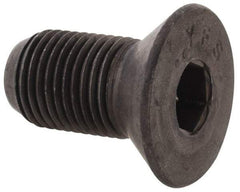 Made in USA - 3/8-16 UNC, 3" Length Under Head Slotted Drive Machine Screw - Round Head, Brass, Uncoated, Without Washer - Eagle Tool & Supply