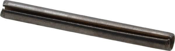 Made in USA - 1/16" Diam x 5/8" Long Slotted Spring Pin - Grade 420 Stainless Steel, Bright Finish - Eagle Tool & Supply