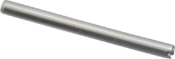 Value Collection - 1/16" Diam x 3/4" Long Slotted Spring Pin - Grade 420 Stainless Steel, Bright Finish - Eagle Tool & Supply