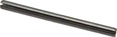 Value Collection - 1/16" Diam x 7/8" Long Slotted Spring Pin - Grade 420 Stainless Steel, Bright Finish - Eagle Tool & Supply