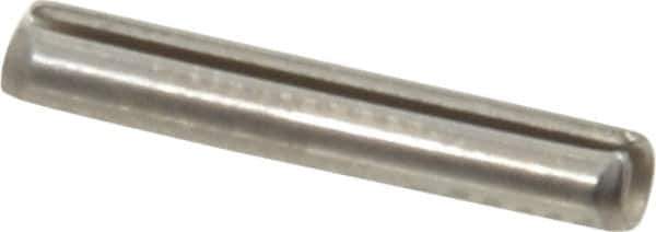 Value Collection - 5/64" Diam x 1/2" Long Slotted Spring Pin - Grade 420 Stainless Steel, Bright Finish - Eagle Tool & Supply