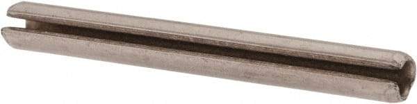 Made in USA - 5/64" Diam x 3/4" Long Slotted Spring Pin - Grade 420 Stainless Steel, Bright Finish - Eagle Tool & Supply