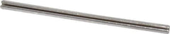 Value Collection - 5/64" Diam x 1-1/2" Long Slotted Spring Pin - Grade 420 Stainless Steel, Bright Finish - Eagle Tool & Supply