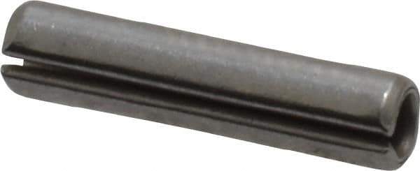 Value Collection - 3/32" Diam x 7/16" Long Slotted Spring Pin - Grade 420 Stainless Steel, Bright Finish - Eagle Tool & Supply