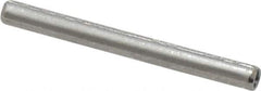 Made in USA - 3/32" Diam x 1" Long Slotted Spring Pin - Grade 420 Stainless Steel, Bright Finish - Eagle Tool & Supply