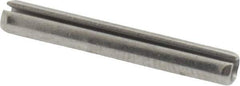 Made in USA - 1/8" Diam x 7/8" Long Slotted Spring Pin - Grade 420 Stainless Steel, Bright Finish - Eagle Tool & Supply
