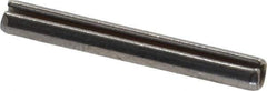 Made in USA - 1/8" Diam x 1" Long Slotted Spring Pin - Grade 420 Stainless Steel, Bright Finish - Eagle Tool & Supply