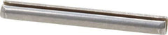 Made in USA - 1/8" Diam x 1-1/8" Long Slotted Spring Pin - Grade 420 Stainless Steel, Bright Finish - Eagle Tool & Supply