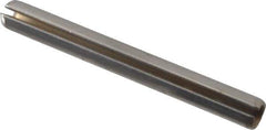 Made in USA - 5/32" Diam x 1-1/2" Long Slotted Spring Pin - Grade 420 Stainless Steel - Eagle Tool & Supply