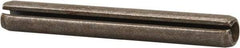 Made in USA - 3/16" Diam x 1-1/2" Long Slotted Spring Pin - Grade 420 Stainless Steel, Bright Finish - Eagle Tool & Supply