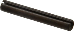 Made in USA - 7/32" Diam x 1-1/2" Long Slotted Spring Pin - Grade 420 Stainless Steel, Bright Finish - Eagle Tool & Supply