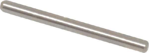 Value Collection - 1/16" Diam x 3/4" Pin Length 18-8 Stainless Steel Standard Dowel Pin - Bright Finish - Eagle Tool & Supply
