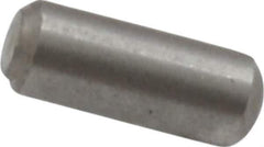 Value Collection - 3/32" Diam x 1/4" Pin Length 18-8 Stainless Steel Standard Dowel Pin - Bright Finish - Eagle Tool & Supply
