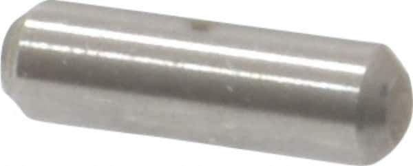 Value Collection - 3/32" Diam x 5/16" Pin Length 18-8 Stainless Steel Standard Dowel Pin - Bright Finish - Eagle Tool & Supply