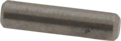 Value Collection - 3/32" Diam x 3/8" Pin Length 18-8 Stainless Steel Standard Dowel Pin - Bright Finish - Eagle Tool & Supply