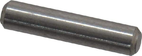 Value Collection - 3/32" Diam x 7/16" Pin Length 18-8 Stainless Steel Standard Dowel Pin - Bright Finish - Eagle Tool & Supply