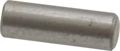 Value Collection - 1/8" Diam x 3/8" Pin Length 18-8 Stainless Steel Standard Dowel Pin - Bright Finish - Eagle Tool & Supply