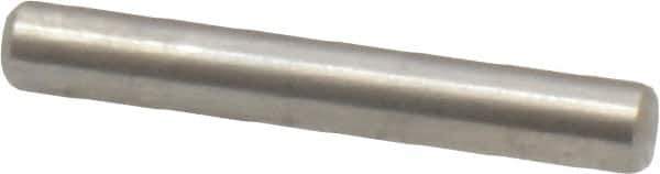 Value Collection - 1/8" Diam x 7/8" Pin Length 18-8 Stainless Steel Standard Dowel Pin - Bright Finish - Eagle Tool & Supply