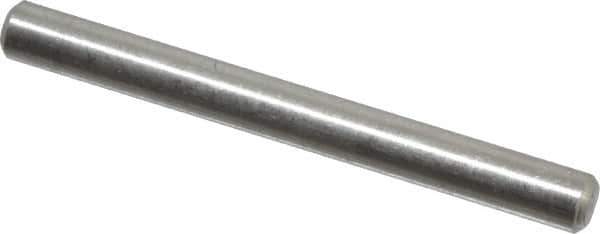 Value Collection - 1/8" Diam x 1-1/4" Pin Length 18-8 Stainless Steel Standard Dowel Pin - Bright Finish - Eagle Tool & Supply